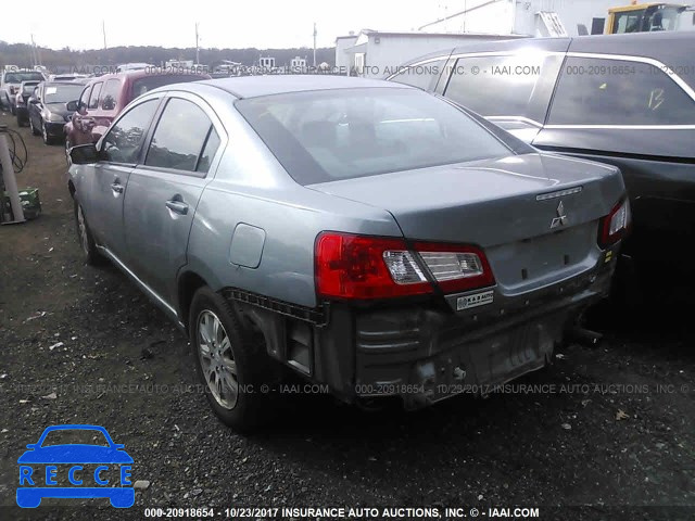 2009 MITSUBISHI GALANT ES 4A3AB36F89E012096 image 2