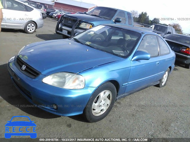 2000 Honda Civic 1HGEJ6120YL046610 image 1