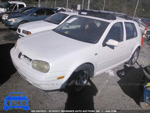 2002 Volkswagen Golf GLS 9BWGK61J424007621 image 1