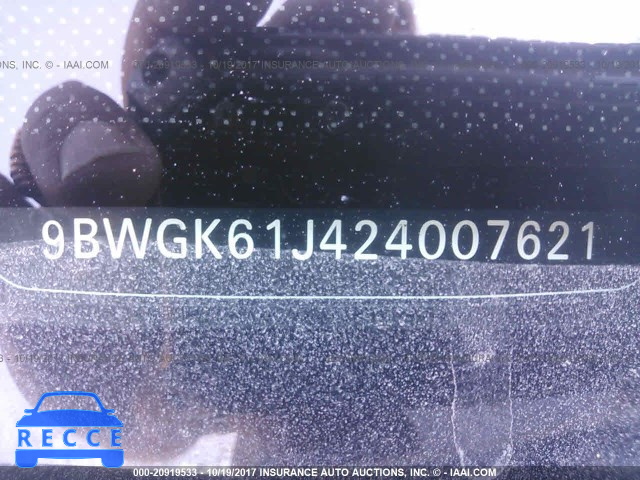 2002 Volkswagen Golf GLS 9BWGK61J424007621 image 8