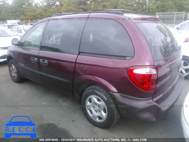 2001 Dodge Caravan SE 1B4GP25331B237397 image 2