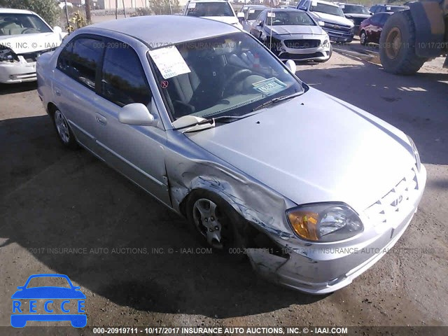 2003 HYUNDAI ACCENT GL KMHCG45C13U475197 image 0