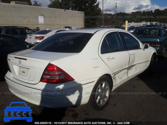 2004 Mercedes-benz C WDBRF61J64A616462 image 3