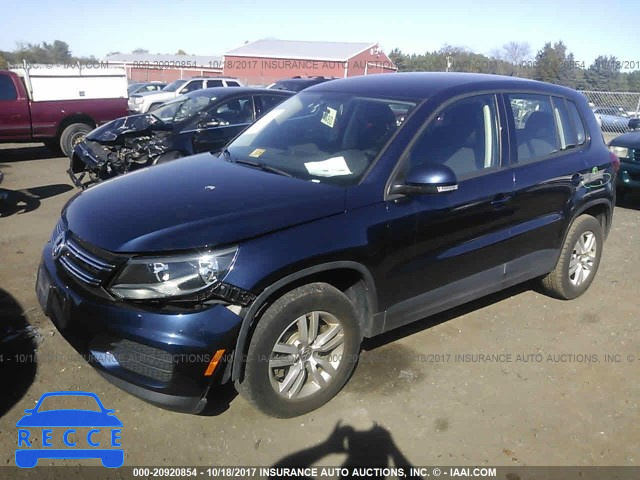 2014 Volkswagen Tiguan S/SE/SEL/R-LINE WVGBV3AX8EW572859 image 1