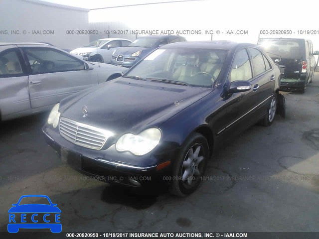 2004 Mercedes-benz C WDBRF61J44A630439 зображення 1