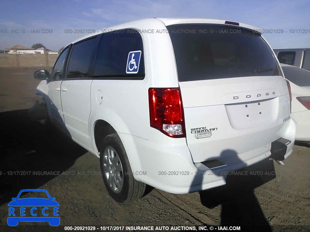 2016 Dodge Grand Caravan SE 2C4RDGBG9GR400833 image 2