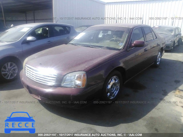 2002 Cadillac Deville 1G6KD54Y62U243532 image 1