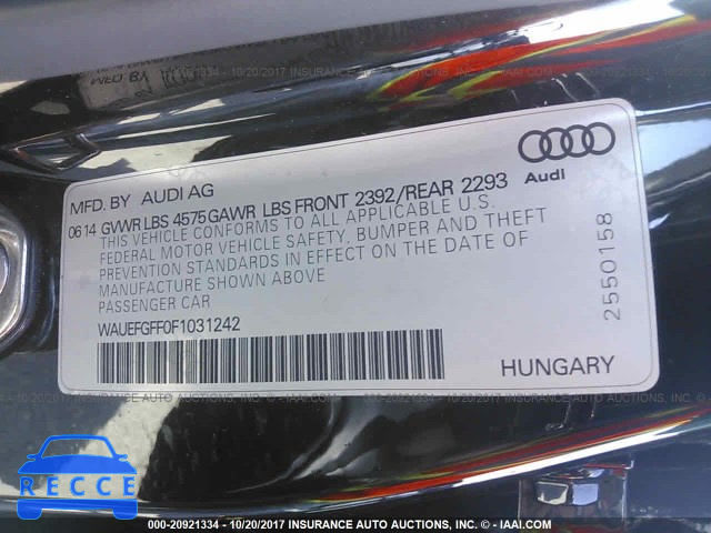 2015 Audi A3 WAUEFGFF0F1031242 Bild 8