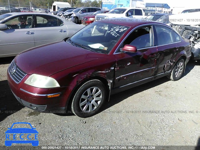 2003 Volkswagen Passat GLS WVWPD63B63P349565 image 1