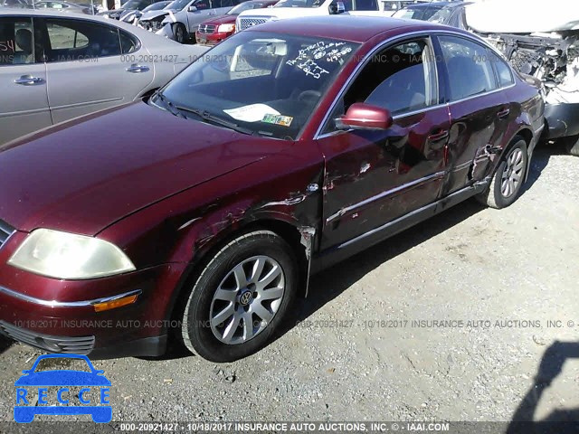 2003 Volkswagen Passat GLS WVWPD63B63P349565 image 5