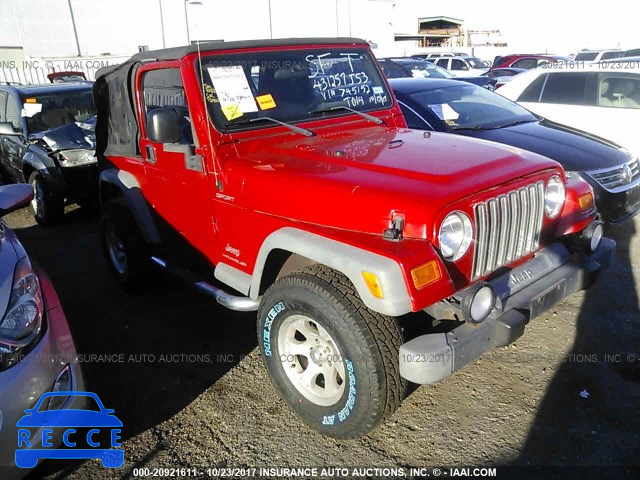 2004 Jeep Wrangler / Tj SPORT 1J4FA49S64P745152 image 0