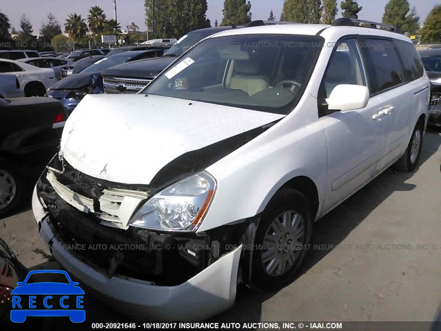 2008 KIA SEDONA KNDMB233186243516 image 1