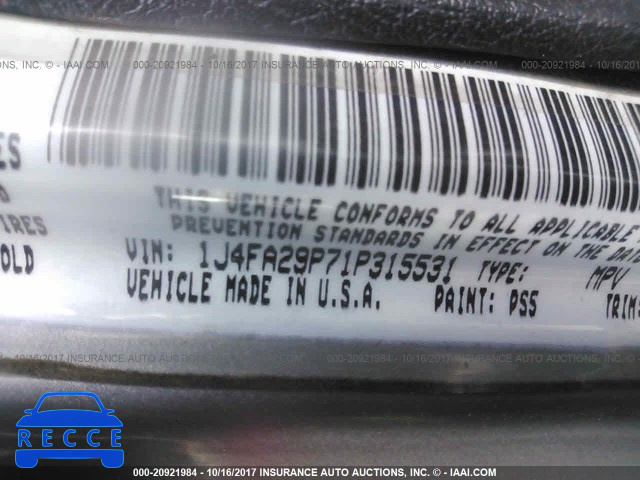 2001 Jeep Wrangler / Tj SE 1J4FA29P71P315531 image 8