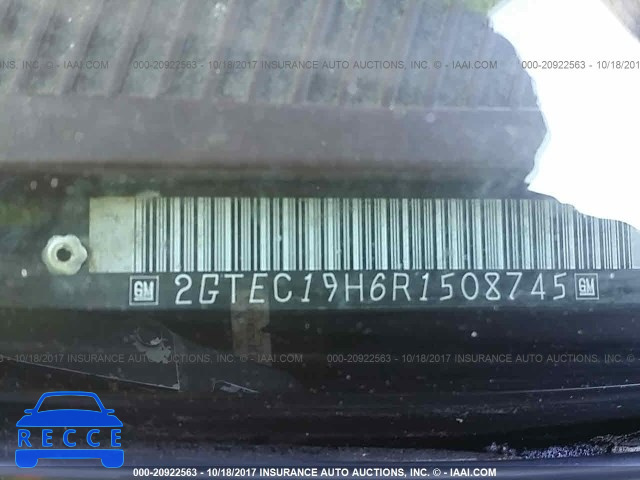 1994 GMC Sierra 2GTEC19H6R1508745 image 8