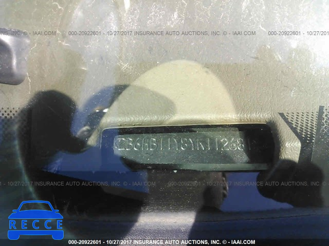 2000 Dodge Ram Van B1500 2B6HB11Y8YK112681 image 8