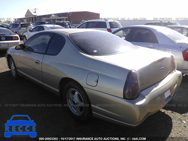 2004 Chevrolet Monte Carlo LS 2G1WW12E449263877 зображення 2