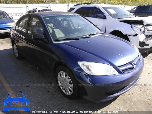 2005 Honda Civic 2HGES15575H596058 зображення 0