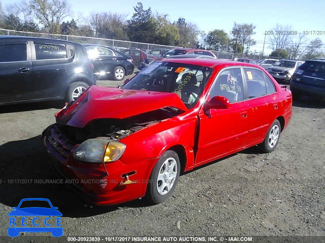 2005 Hyundai Accent GL KMHCG45C45U604701 Bild 1