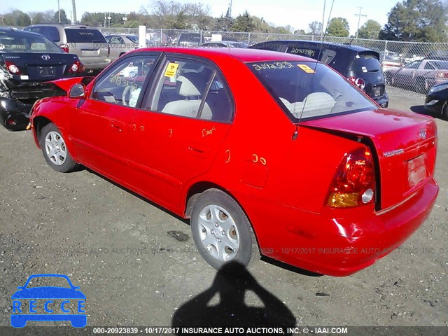 2005 Hyundai Accent GL KMHCG45C45U604701 Bild 2
