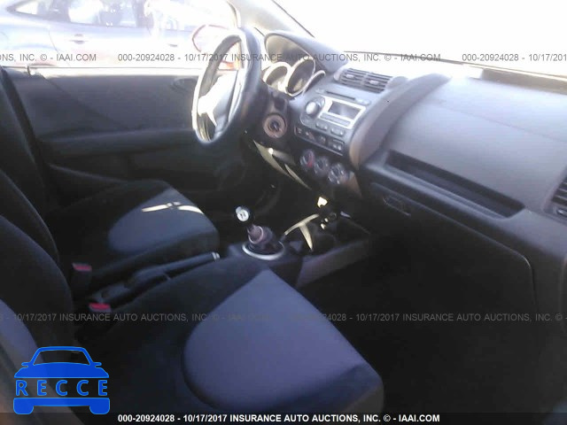 2008 Honda FIT SPORT JHMGD37638S010843 image 4
