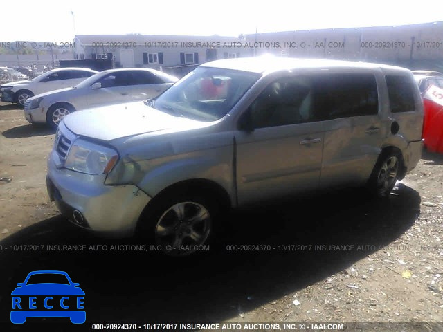 2015 Honda Pilot EXL 5FNYF3H51FB008752 зображення 1