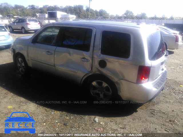 2015 Honda Pilot EXL 5FNYF3H51FB008752 image 2