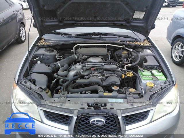 2007 Subaru Impreza 2.5I JF1GG61667G809378 image 9