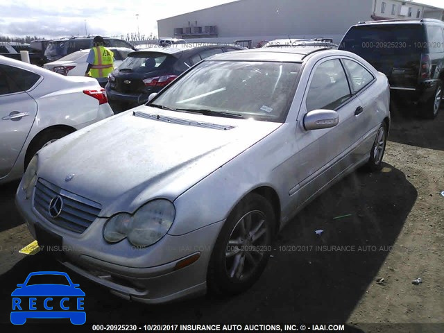 2003 Mercedes-benz C 230K SPORT COUPE WDBRN40J33A406683 зображення 1