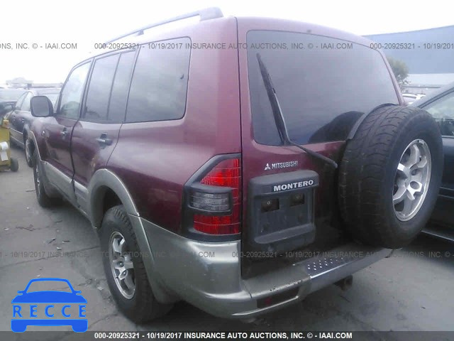 2002 Mitsubishi Montero XLS JA4MW31R12J002085 image 2