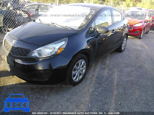 2012 KIA RIO KNADM4A31C6072314 image 1