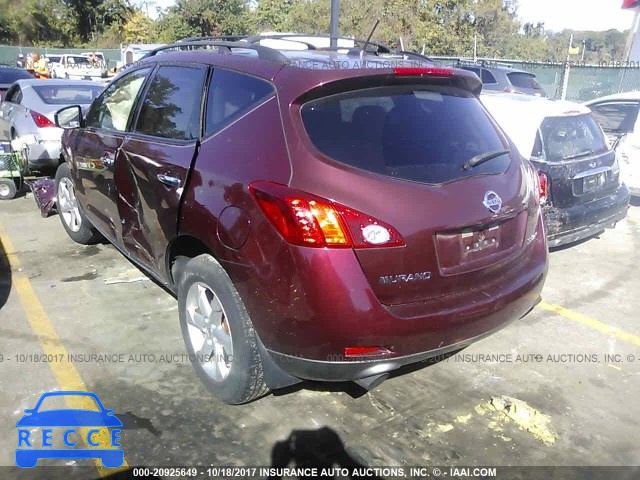 2009 Nissan Murano JN8AZ18WX9W100274 image 2