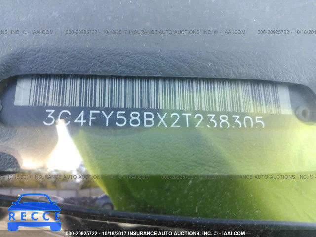 2002 Chrysler PT Cruiser 3C4FY58BX2T238305 Bild 8