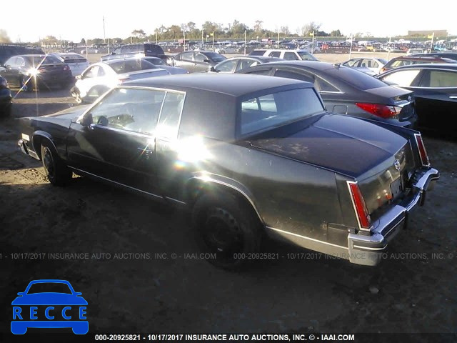 1984 Cadillac Eldorado 1G6AL5788EE660689 Bild 2