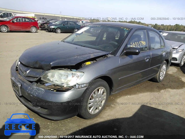 2005 Honda Civic 2HGES16605H510242 image 1