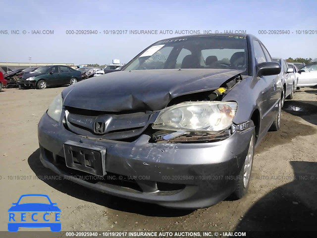 2005 Honda Civic 2HGES16605H510242 image 5
