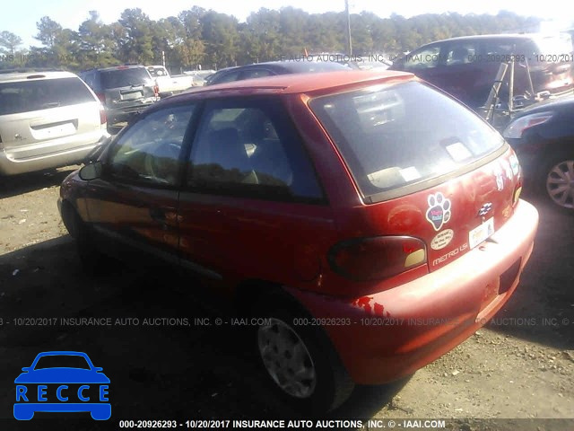 2000 Chevrolet Metro 2C1MR2221Y6707500 image 2