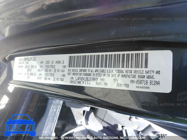 2008 Jeep Wrangler 1J4FA24128L618849 image 8