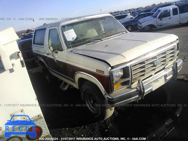 1986 Ford Bronco U100 1FMDU15N4GLB02504 зображення 0