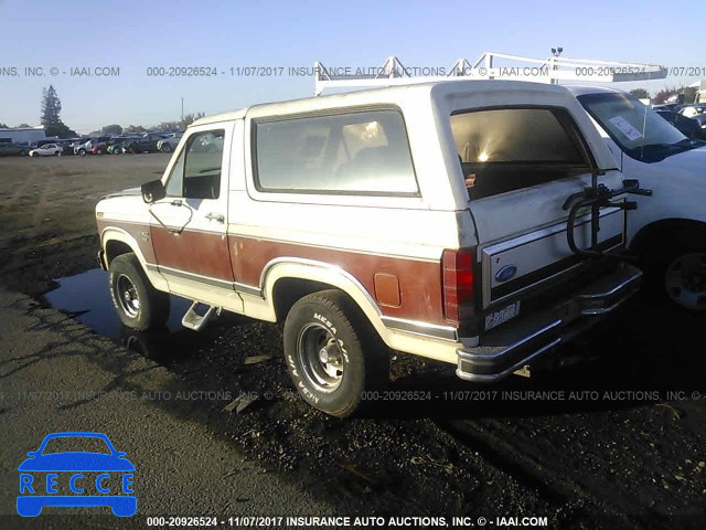 1986 Ford Bronco U100 1FMDU15N4GLB02504 зображення 2
