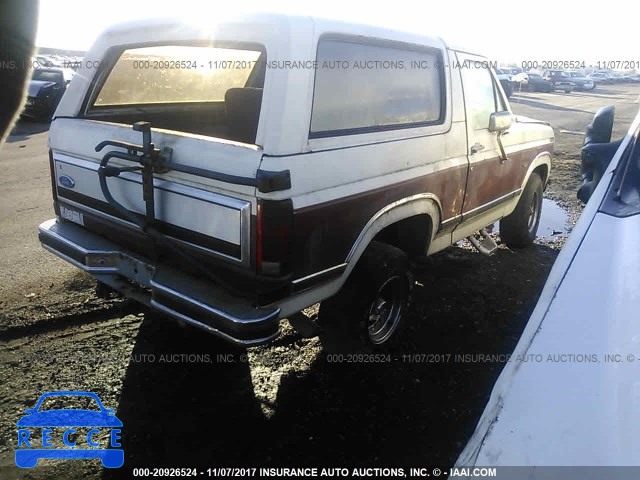 1986 Ford Bronco U100 1FMDU15N4GLB02504 зображення 3