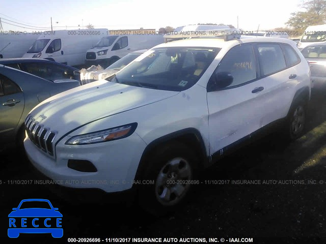 2017 JEEP CHEROKEE SPORT 1C4PJMAB4HW544450 image 1