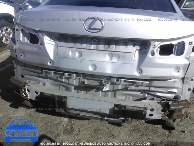 2006 LEXUS IS 250 JTHCK262762000617 image 5