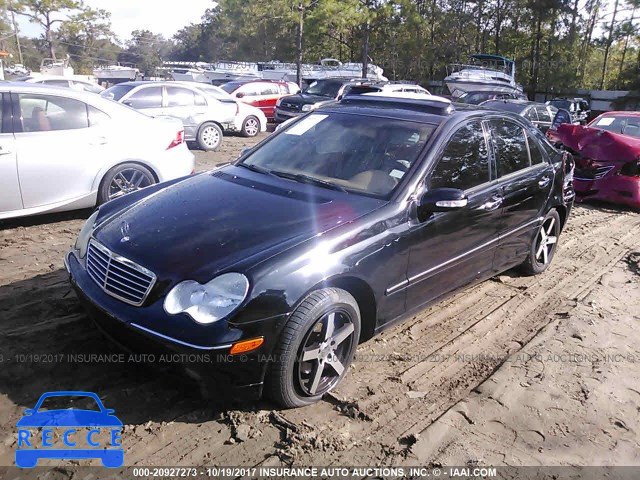 2004 Mercedes-benz C 240 WDBRF61J84A618133 image 1