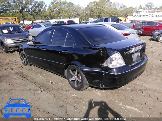 2004 Mercedes-benz C 240 WDBRF61J84A618133 image 2