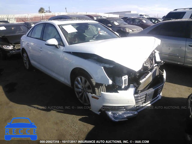 2017 AUDI A4 PREMIUM WAUANAF46HN000893 image 0