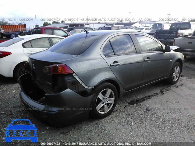 2009 MITSUBISHI LANCER ES/ES SPORT JA3AU26U09U045457 image 3