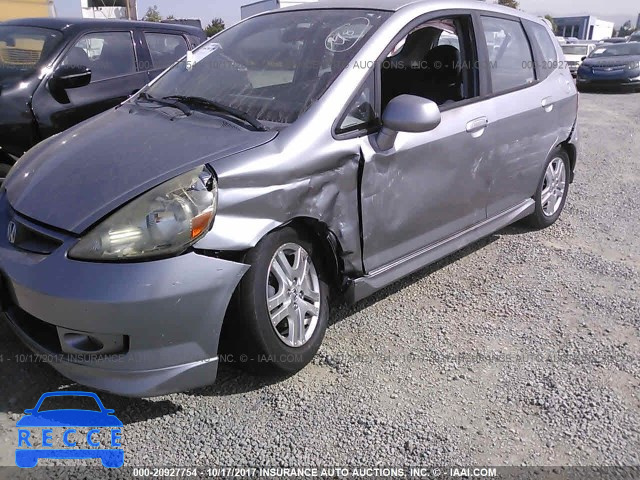 2007 Honda FIT JHMGD38647S049549 image 5