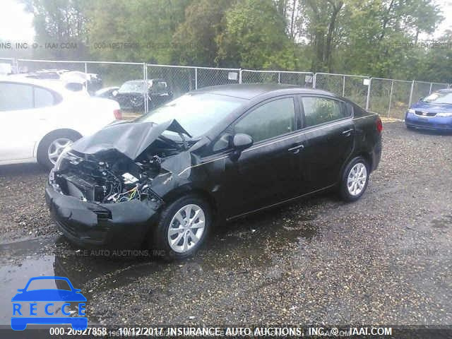 2015 KIA RIO KNADM4A38F6454523 image 1