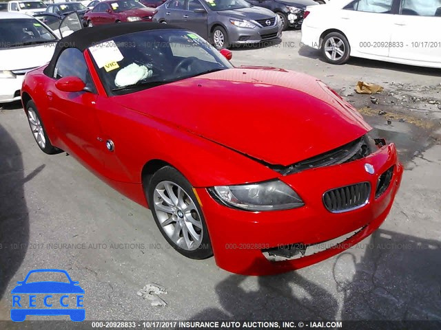 2007 BMW Z4 3.0 4USBU33507LW60726 зображення 0