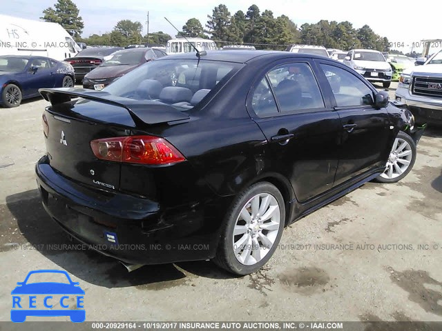 2008 Mitsubishi Lancer GTS JA3AU86U78U047840 зображення 3
